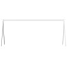 Toit de lit pour enfants blanc 209x85,5x88cm bois de pin massif 