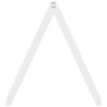 Toit de lit pour enfants blanc 209x85,5x88cm bois de pin massif 
