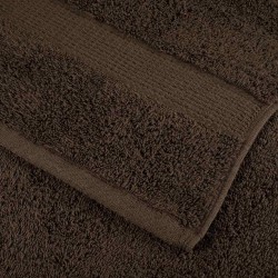Ensemble de serviettes de qualité supérieure SOLUND 8pcs marron 