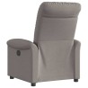 Fauteuil inclinable Taupe Tissu 