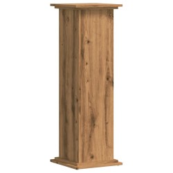 Support pour plantes 33x33x100 cm bois d'ingénierie 