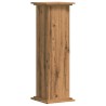 Support pour plantes 33x33x100 cm bois d'ingénierie 