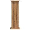 Support pour plantes 33x33x100 cm bois d'ingénierie 