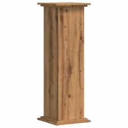 Support pour plantes 33x33x100 cm bois d'ingénierie 