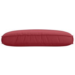 Coussin de palette pour siège Bordeaux 120x80x12 cm en tissu Oxford 
