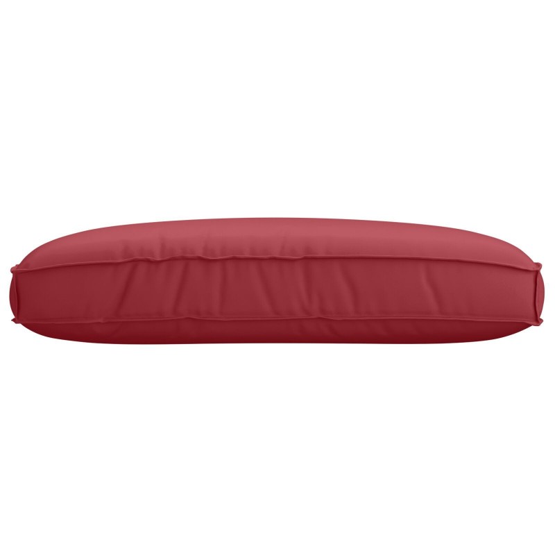 Coussin de palette pour siège Bordeaux 120x80x12 cm en tissu Oxford 
