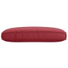 Coussin de palette pour siège Bordeaux 120x80x12 cm en tissu Oxford 