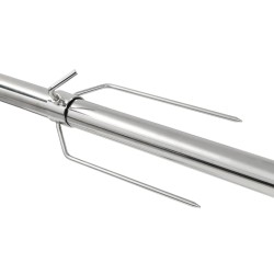 Gril de barbecue automatique avec moteur Inox 207x45x81 cm   