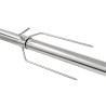 Gril de barbecue automatique avec moteur Inox 207x45x81 cm   