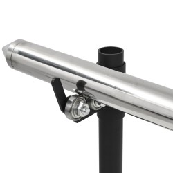 Gril de barbecue automatique avec moteur Inox 207x45x81 cm   