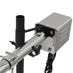 Gril de barbecue automatique avec moteur Inox 207x45x81 cm   