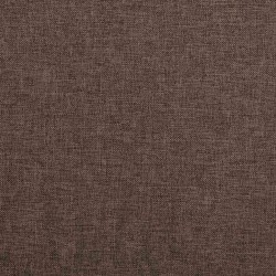 Rideaux occultants aspect lin et crochets 2 pcs Taupe 140x225cm 