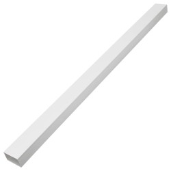 Goulotte de câble auto-adhésive 60x60 mm 10 m PVC 
