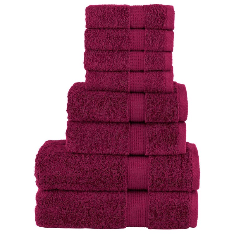 Ensemble de serviettes de qualité supérieure SOLUND 8 pcs 