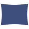 Voile de parasol tissu oxford rectangulaire 3x6 m bleu 