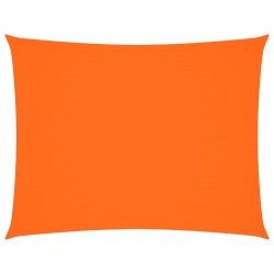Voile de parasol tissu oxford rectangulaire 3x6 m orange 