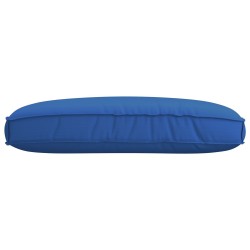 Coussin de palette pour siège bleu royal 120x80x12 cm en tissu Oxford 