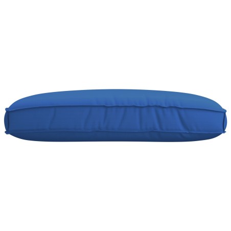 Coussin de palette pour siège bleu royal 120x80x12 cm en tissu Oxford 