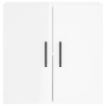 Armoire murale Blanc brillant 60x31x60 cm Bois d'ingénierie 
