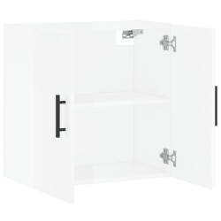 Armoire murale Blanc brillant 60x31x60 cm Bois d'ingénierie 