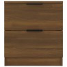 Table de chevet Chêne marron Bois d'ingénierie 