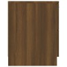 Table de chevet Chêne marron Bois d'ingénierie 