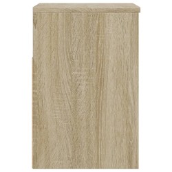 Banc à chaussures Chêne sonoma 60x30x45 cm Bois d’ingénierie 