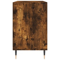 Armoire à chaussures Chêne fumé 102x36x60 cm Bois d'ingénierie 