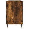 Armoire à chaussures Chêne fumé 102x36x60 cm Bois d'ingénierie 