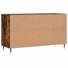 Armoire à chaussures Chêne fumé 102x36x60 cm Bois d'ingénierie 
