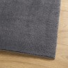 Tapis HUARTE à poils courts doux et lavable anthracite 80x250cm 