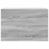 Armoire murale de bain sonoma gris 60x25x40cm bois d'ingénierie 