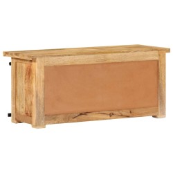 Meuble TV 90x35x40 cm Bois massif de manguier 