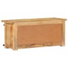 Meuble TV 90x35x40 cm Bois massif de manguier 