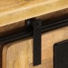 Meuble TV 90x35x40 cm Bois massif de manguier 