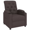 Fauteuil inclinable Marron Tissu 