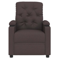 Fauteuil inclinable Marron Tissu 