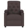 Fauteuil inclinable Marron Tissu 