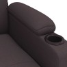 Fauteuil inclinable Marron Tissu 