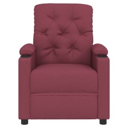 Fauteuil inclinable Rouge bordeaux Tissu 