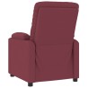 Fauteuil inclinable Rouge bordeaux Tissu 