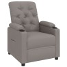 Fauteuil inclinable Taupe Tissu 