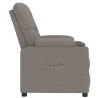 Fauteuil inclinable Taupe Tissu 
