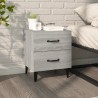 Table de chevet Sonoma gris 40x35x47,5 cm 