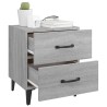 Table de chevet Sonoma gris 40x35x47,5 cm 