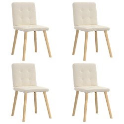 Chaises à manger lot de 4 Lin 