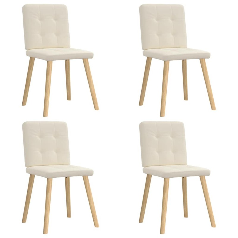 Chaises à manger lot de 4 Lin 
