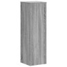 Supports pour plantes 2 pcs sonoma gris bois d'ingénierie 