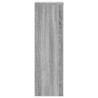 Supports pour plantes 2 pcs sonoma gris bois d'ingénierie 