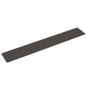 Tapis de couloir aspect sisal anthracite 50x300 cm 